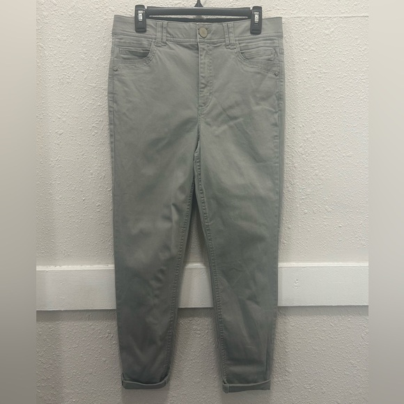 Democracy AB Technology Skinny Grey Pants Size 8 - Picture 1 of 6